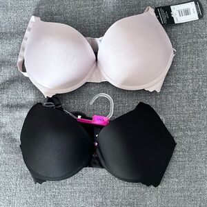 Maidenform 2-Pack Bra - Black and Cream